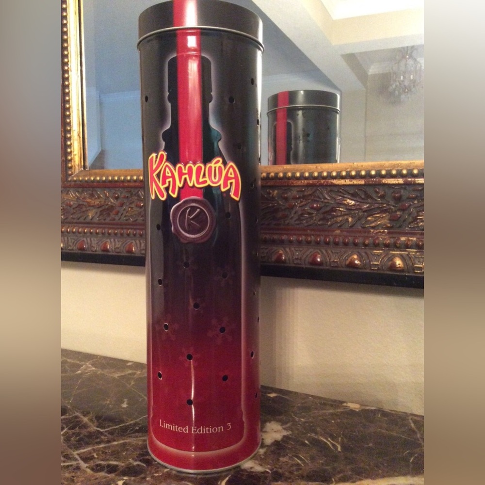 2004 Kahlúa “Unleash It” Limited Edition 3 Light Up Gift Tin - Empty